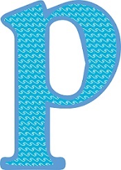 Graphology Letter P