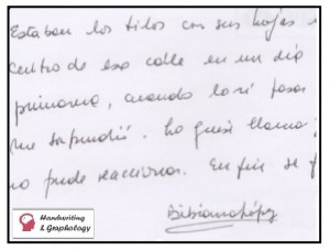 Signature Anaysis Personality: Comparisons between Siganture and Text