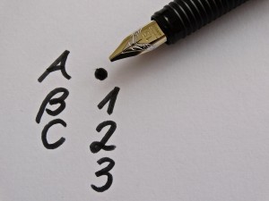 How to analyze handwriting: speed of writing