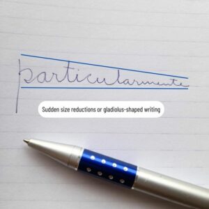 general traits of dishonesty in handwriting