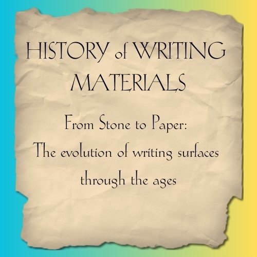 History of writing: General Classification of Writing Surfaces