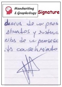 Graphology: Signature Analysis Personality: Predominance of Angles