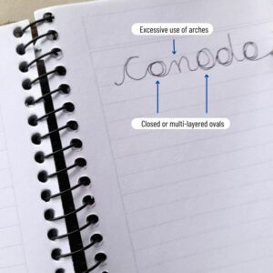 Signs of dishonesty in handwriting