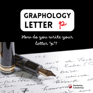 Handwriting Analysis letter p