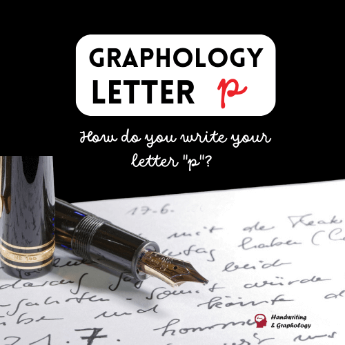 Handwriting Analysis letter p