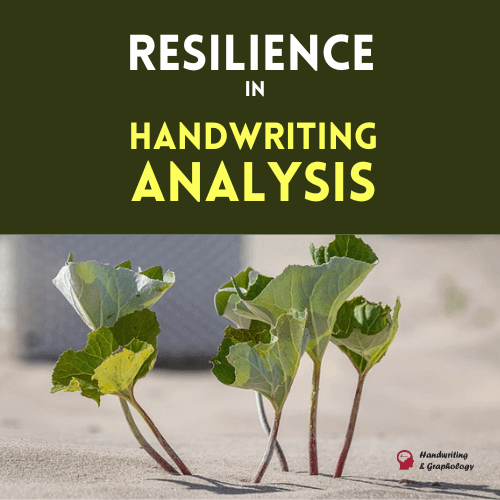 Resilience in Handwriting Analysis